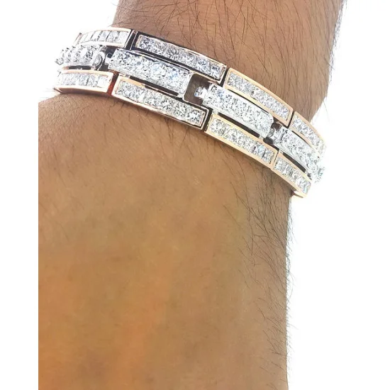 Diamond bracelet sale mens tennis